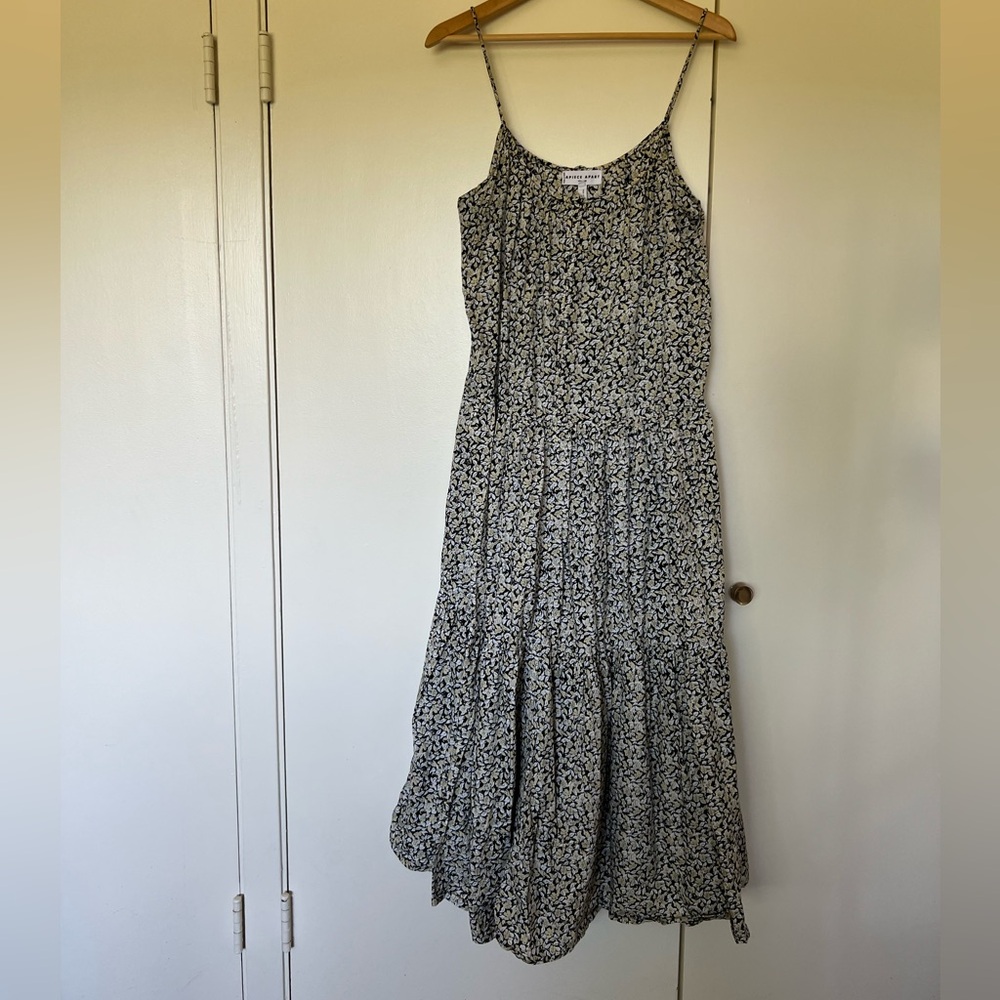 Apiece Apart tie long floral dress size M